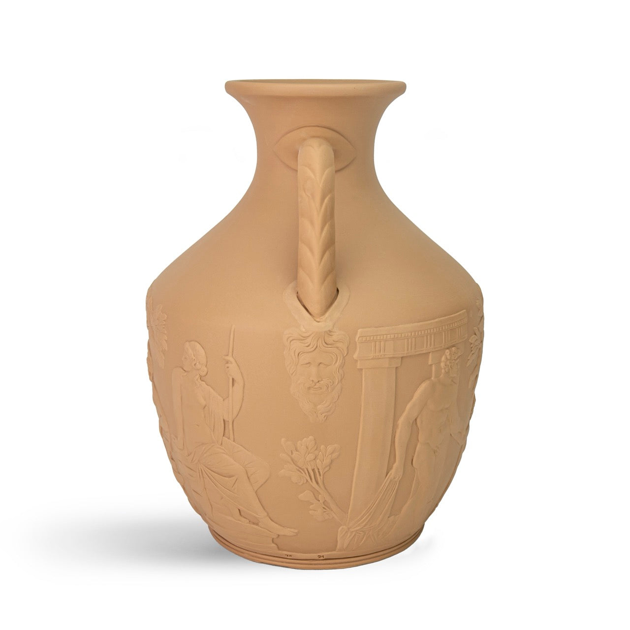 Portland Large Vase in Flaxen