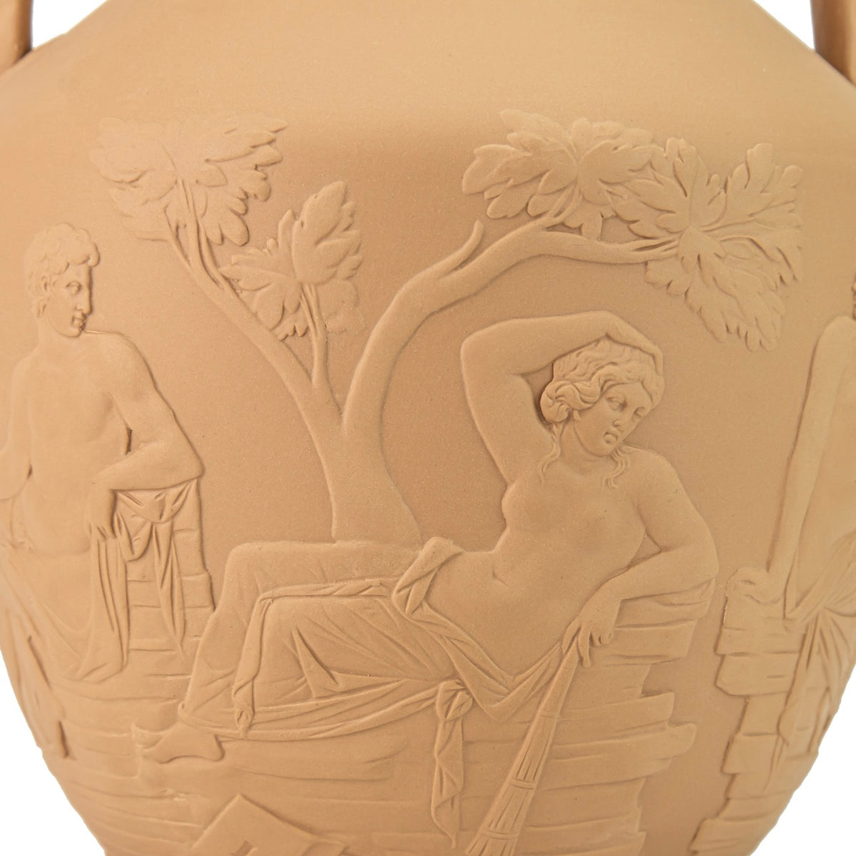 Portland Large Vase in Flaxen