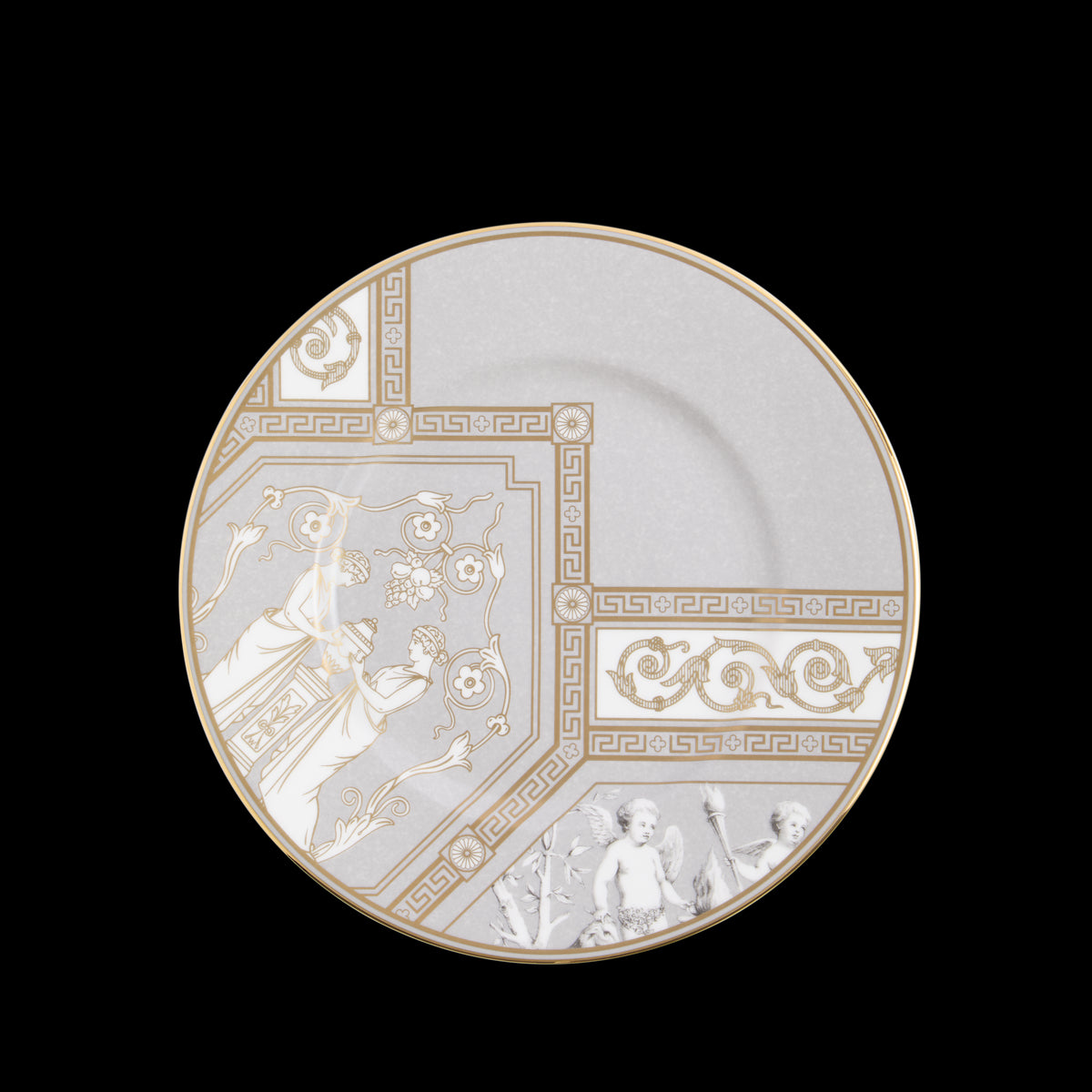 Renaissance Plate in Grey