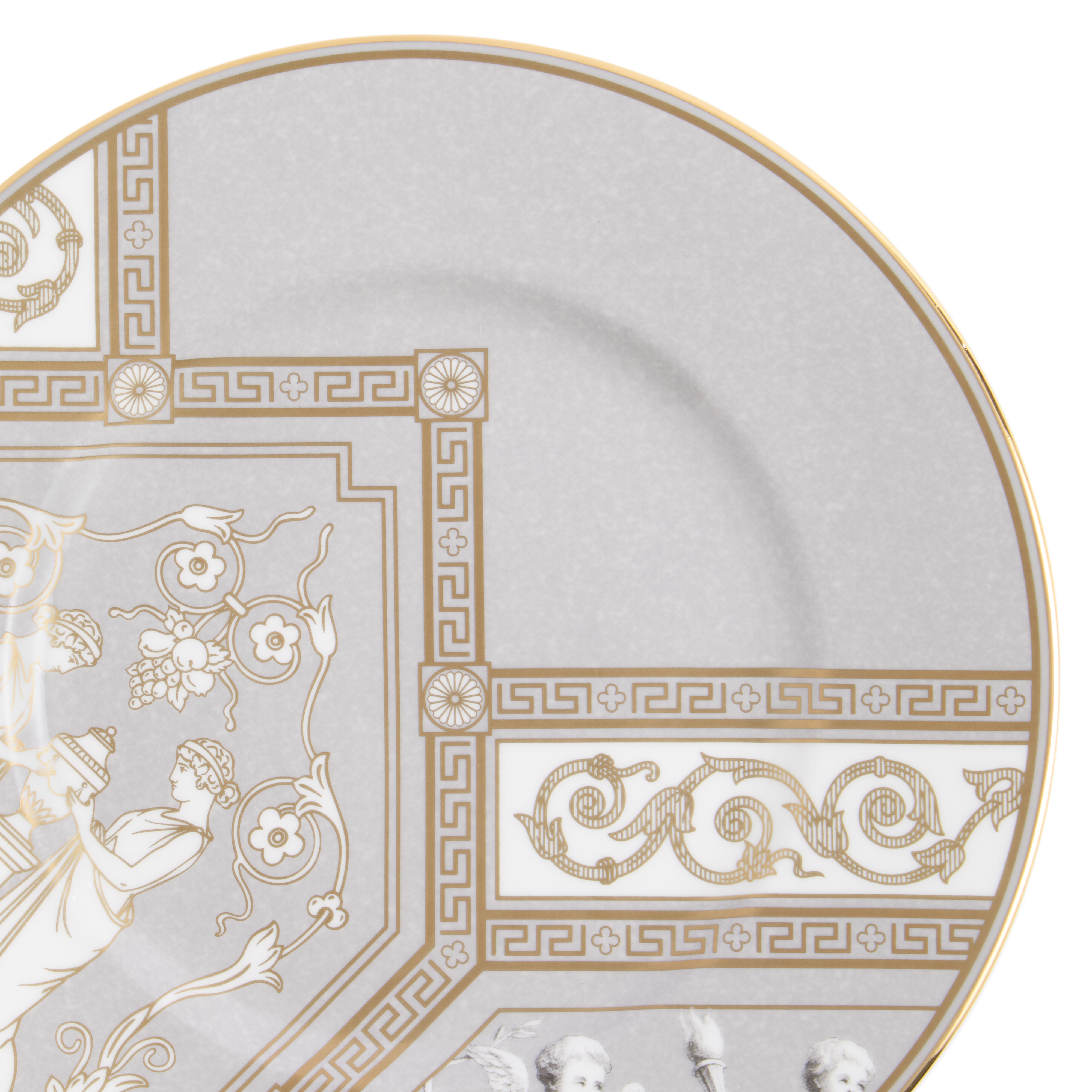 Renaissance Plate in Grey