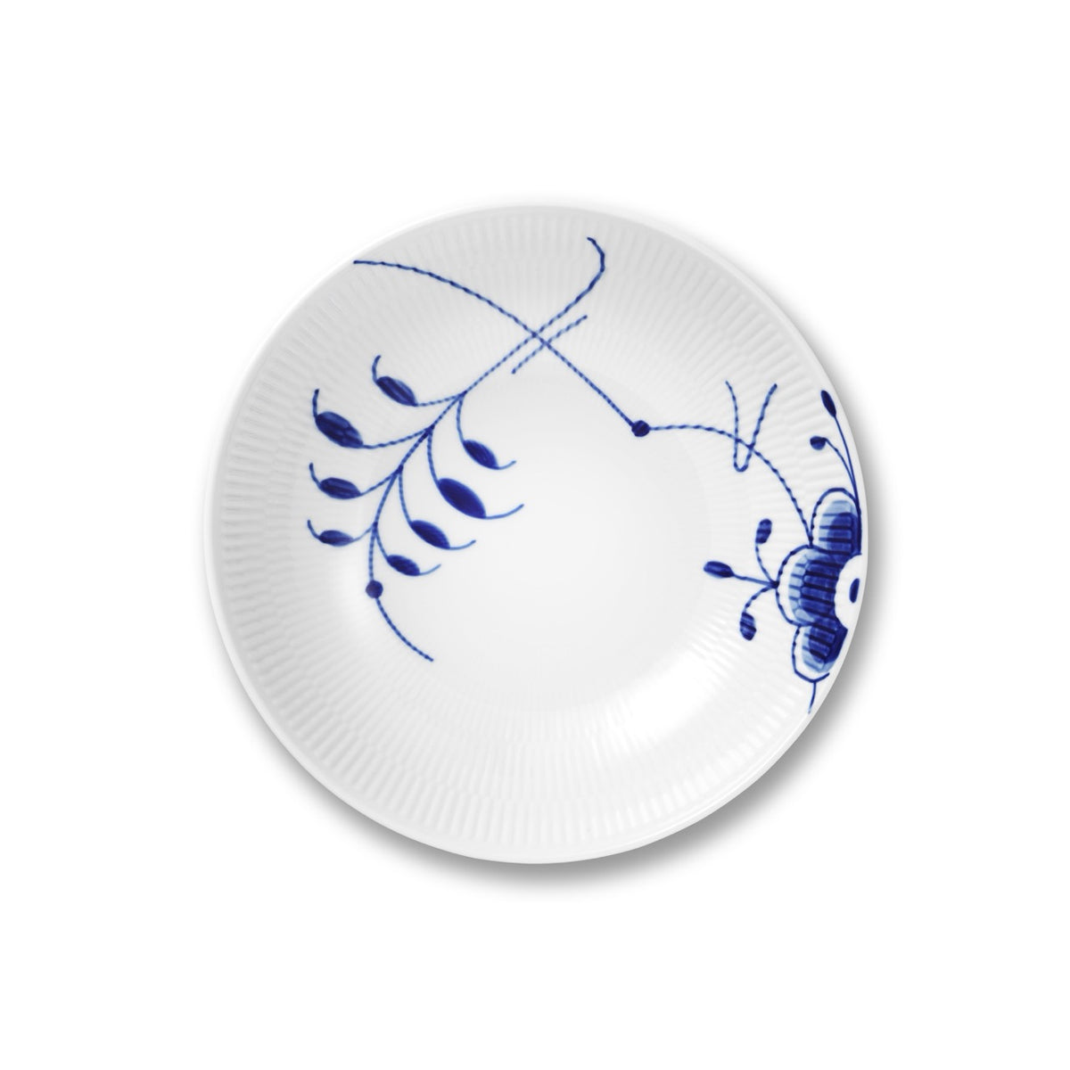 Fluted Mega Bowl in Blue