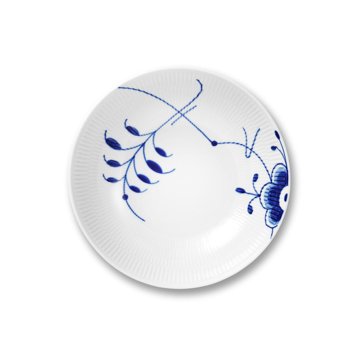 Fluted Mega Bowl in Blue