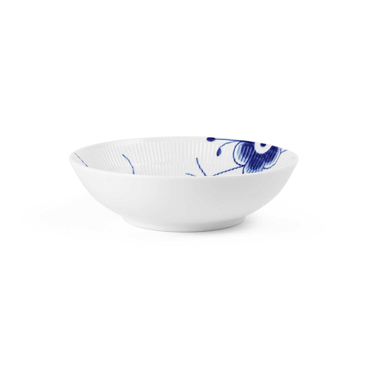 Fluted Mega Bowl in Blue