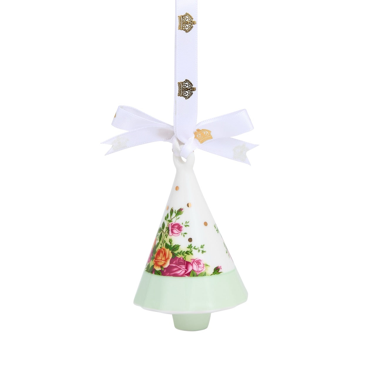 Old Country Roses Christmas Hanging Ornament Tree