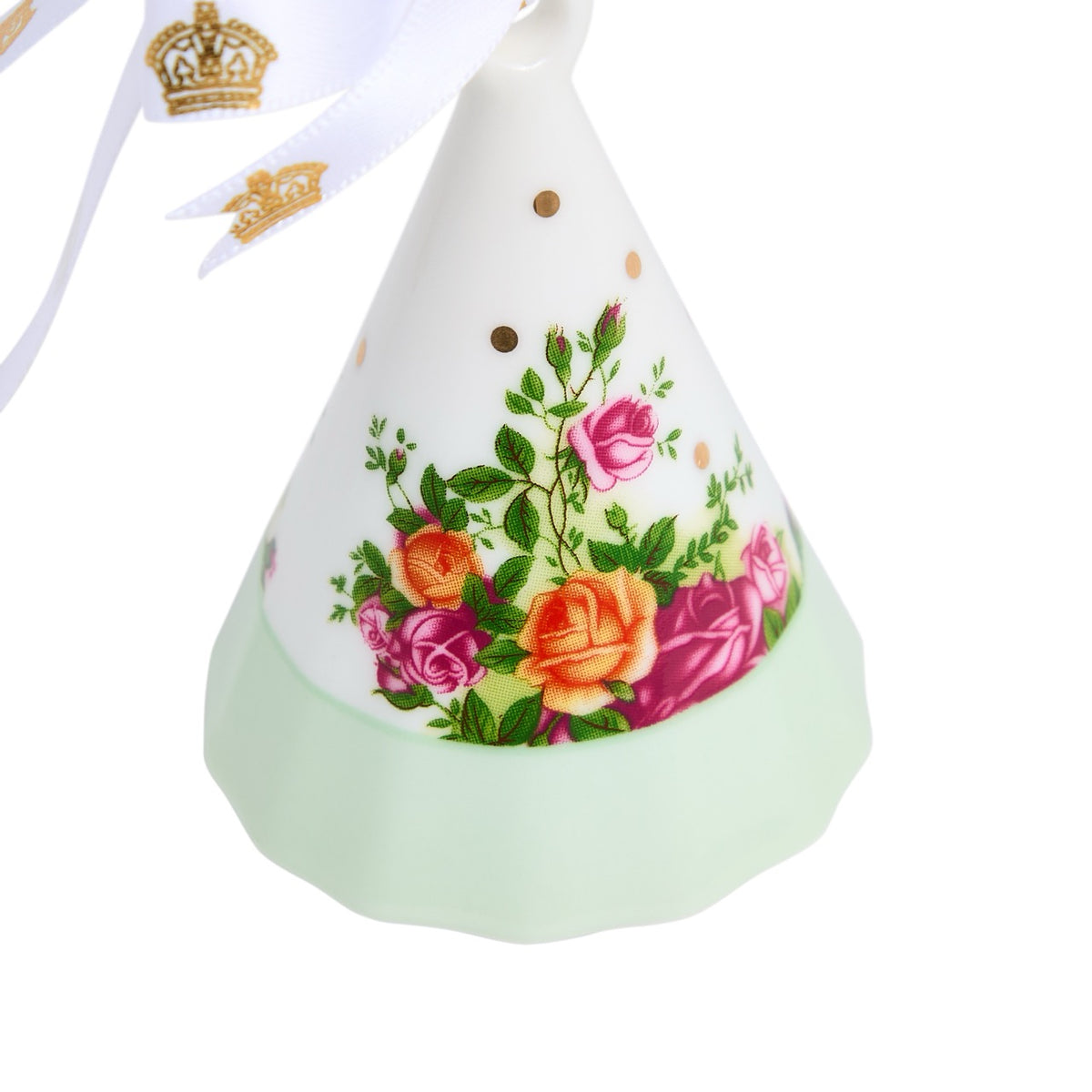 Old Country Roses Christmas Hanging Ornament Tree