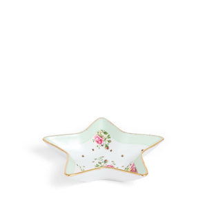 Old Country Roses Christmas Star Bowl