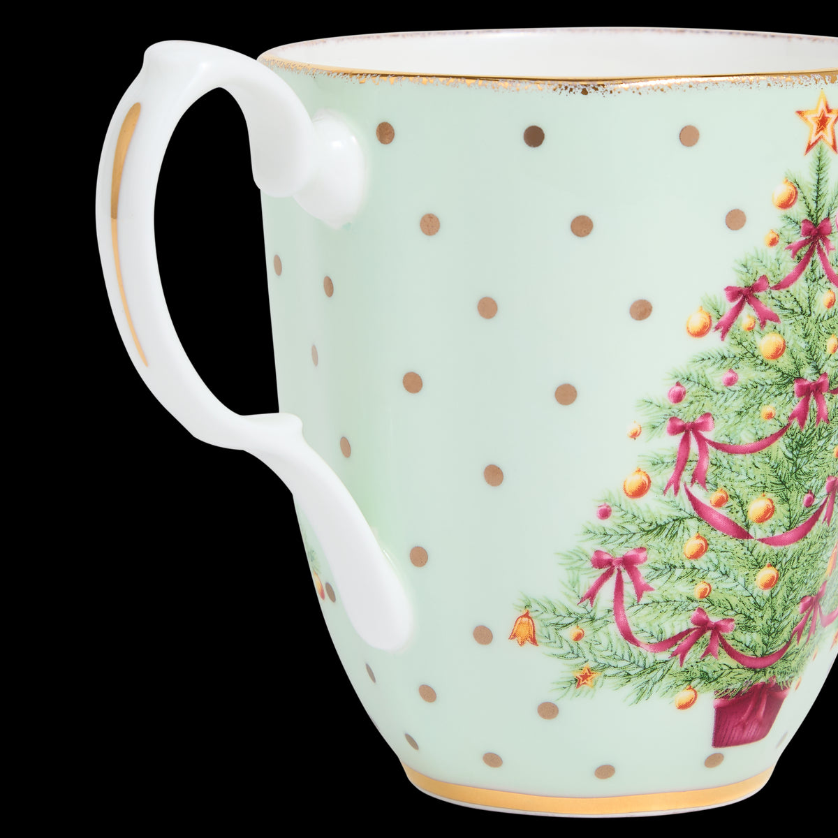 Old Country Roses Christmas Mug