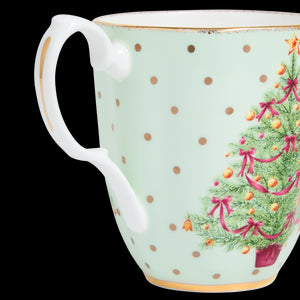 Old Country Roses Christmas Mug
