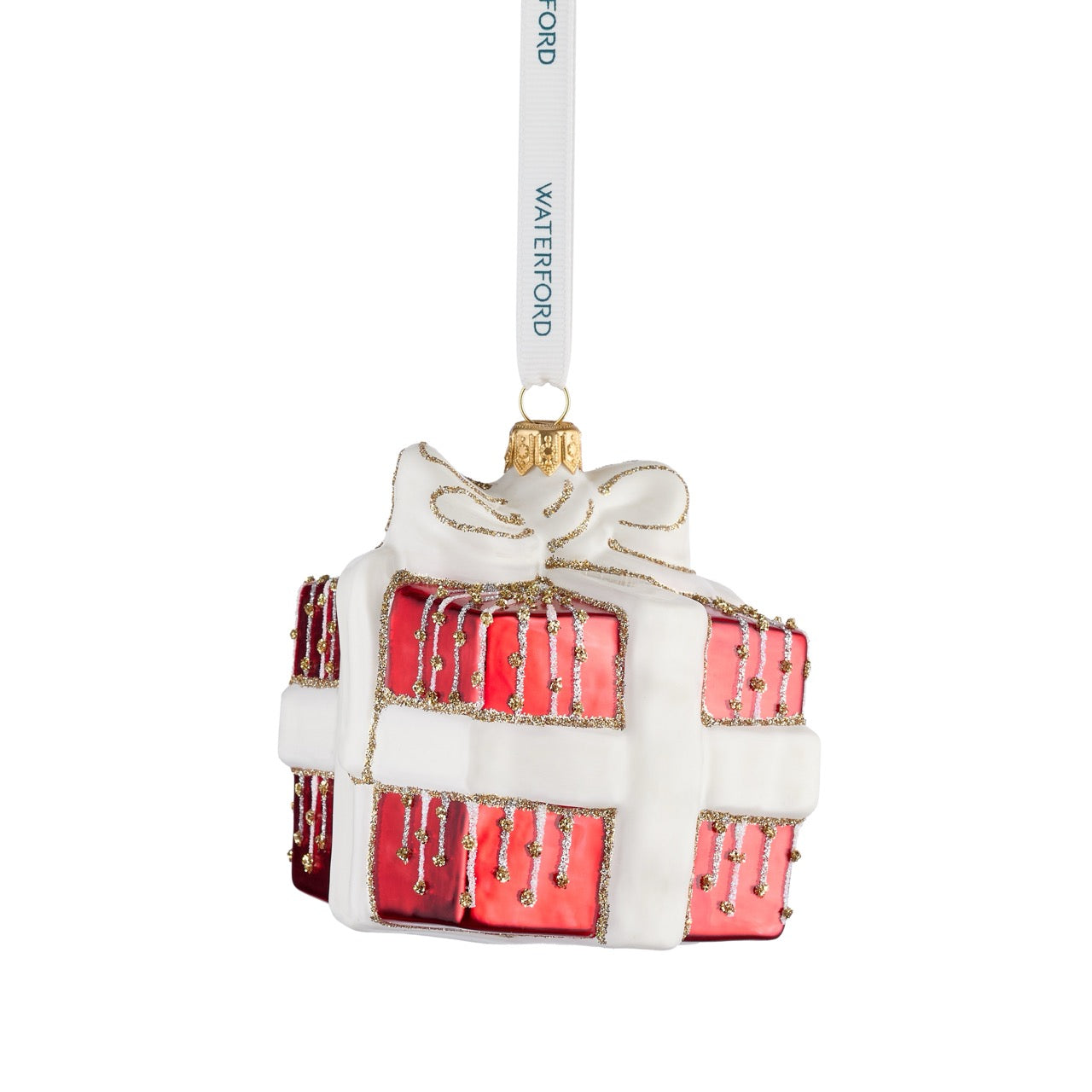 Holiday Heirlooms Red Present Ornament