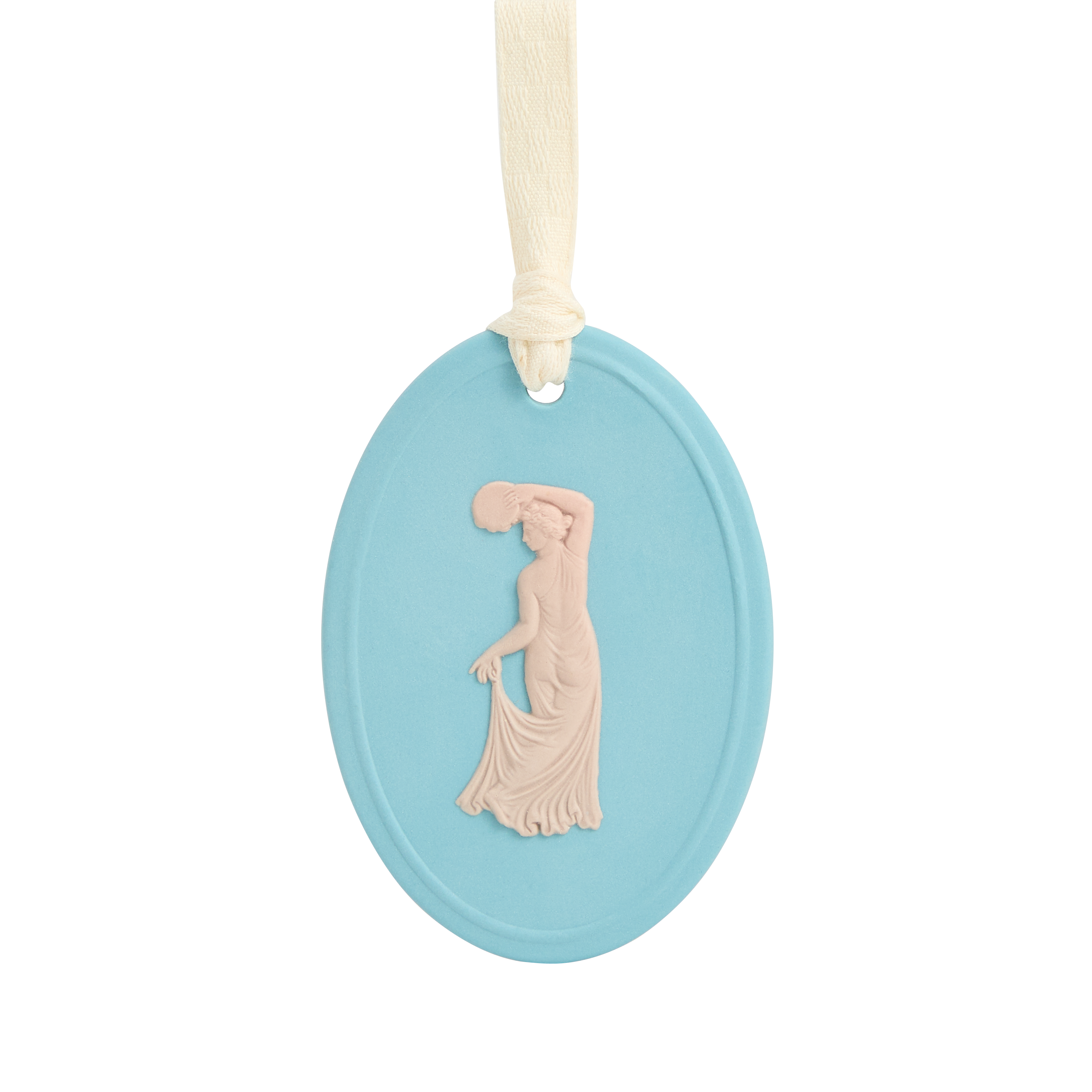 Festive Joy Jasper Ornament Turquoise & Pink