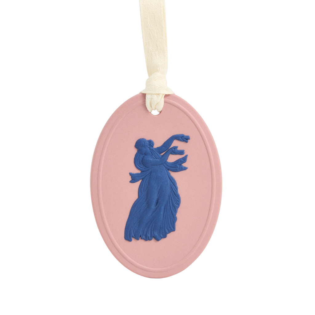 Festive Balance Jasper Ornament Pink & Saxton