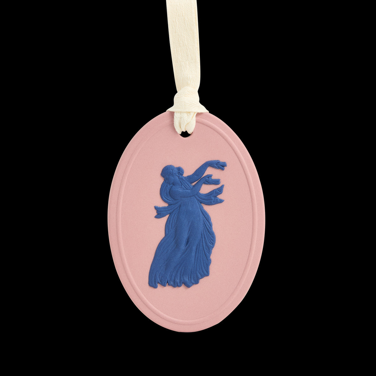 Festive Balance Jasper Ornament Pink & Saxton