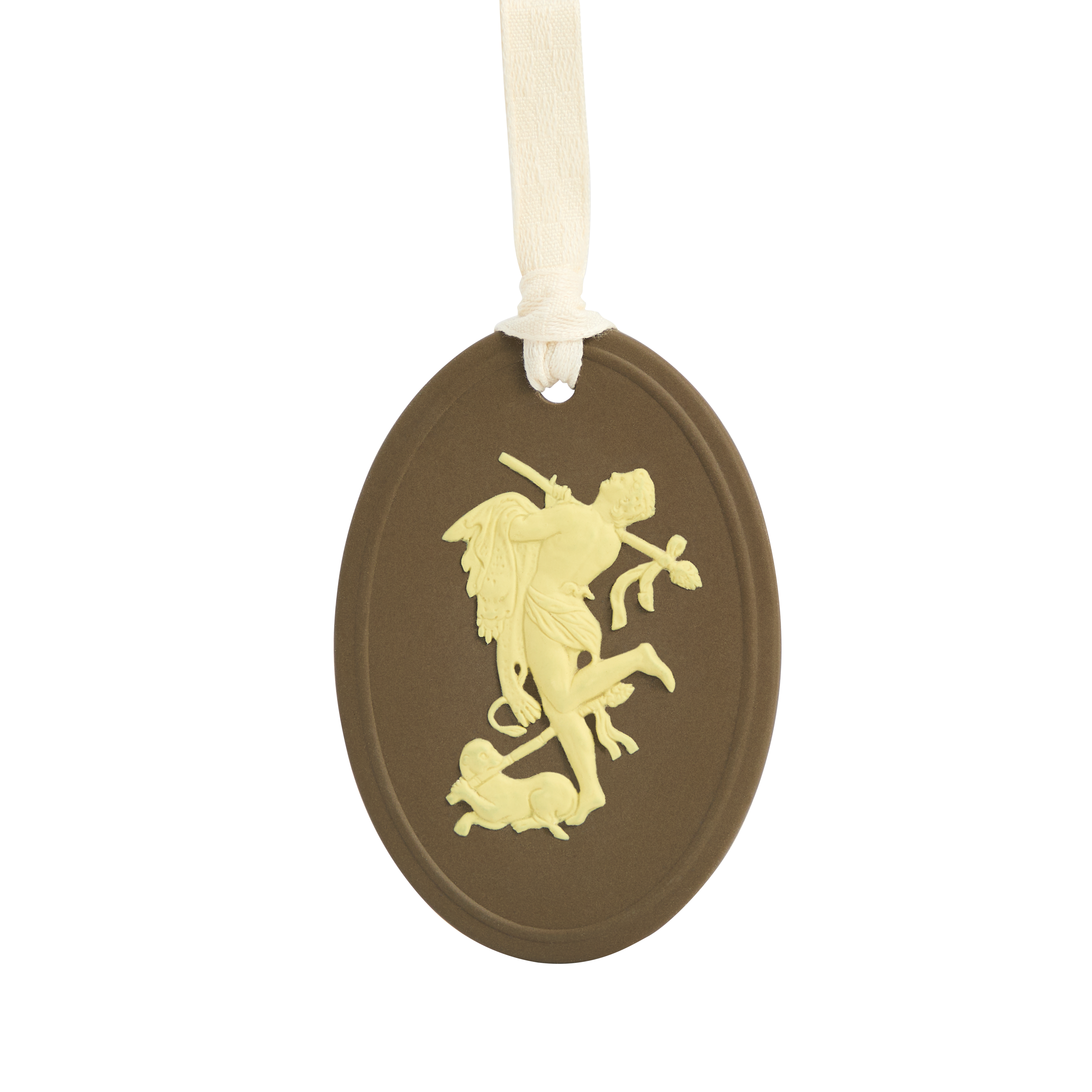 Festive Vigour Jasper Ornament Marsh Green & Canary