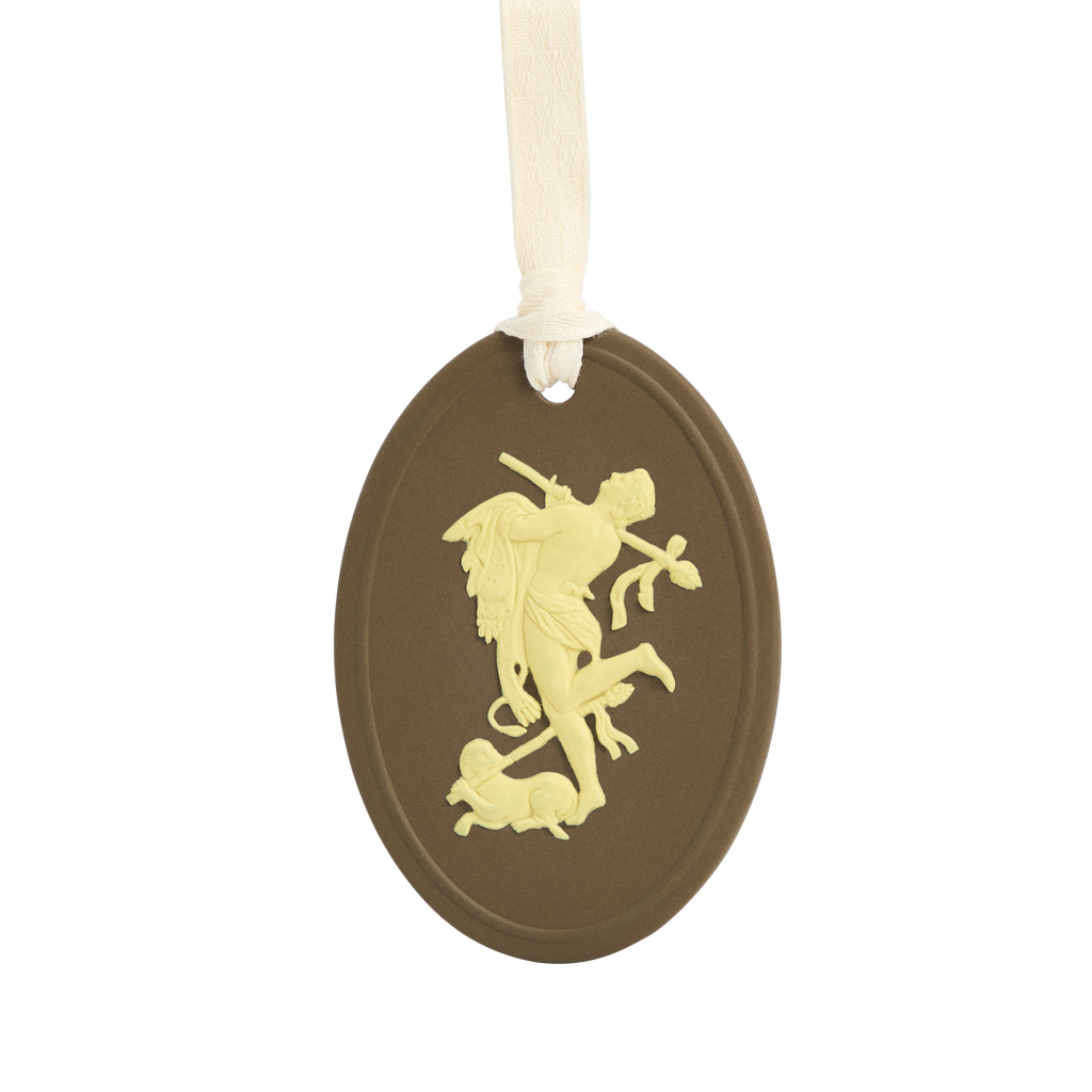 Festive Vigour Jasper Ornament Marsh Green & Canary
