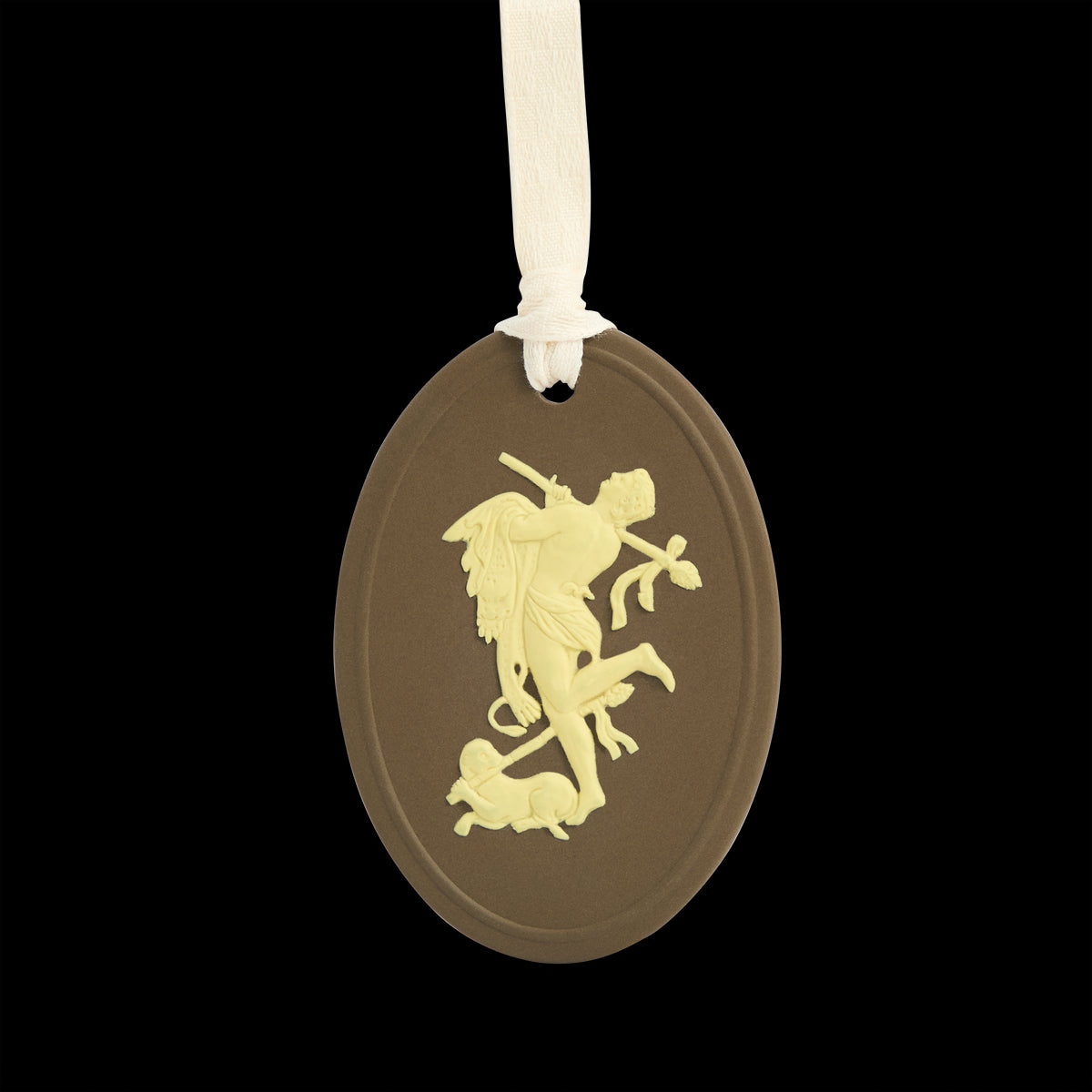 Festive Vigour Jasper Ornament Marsh Green & Canary