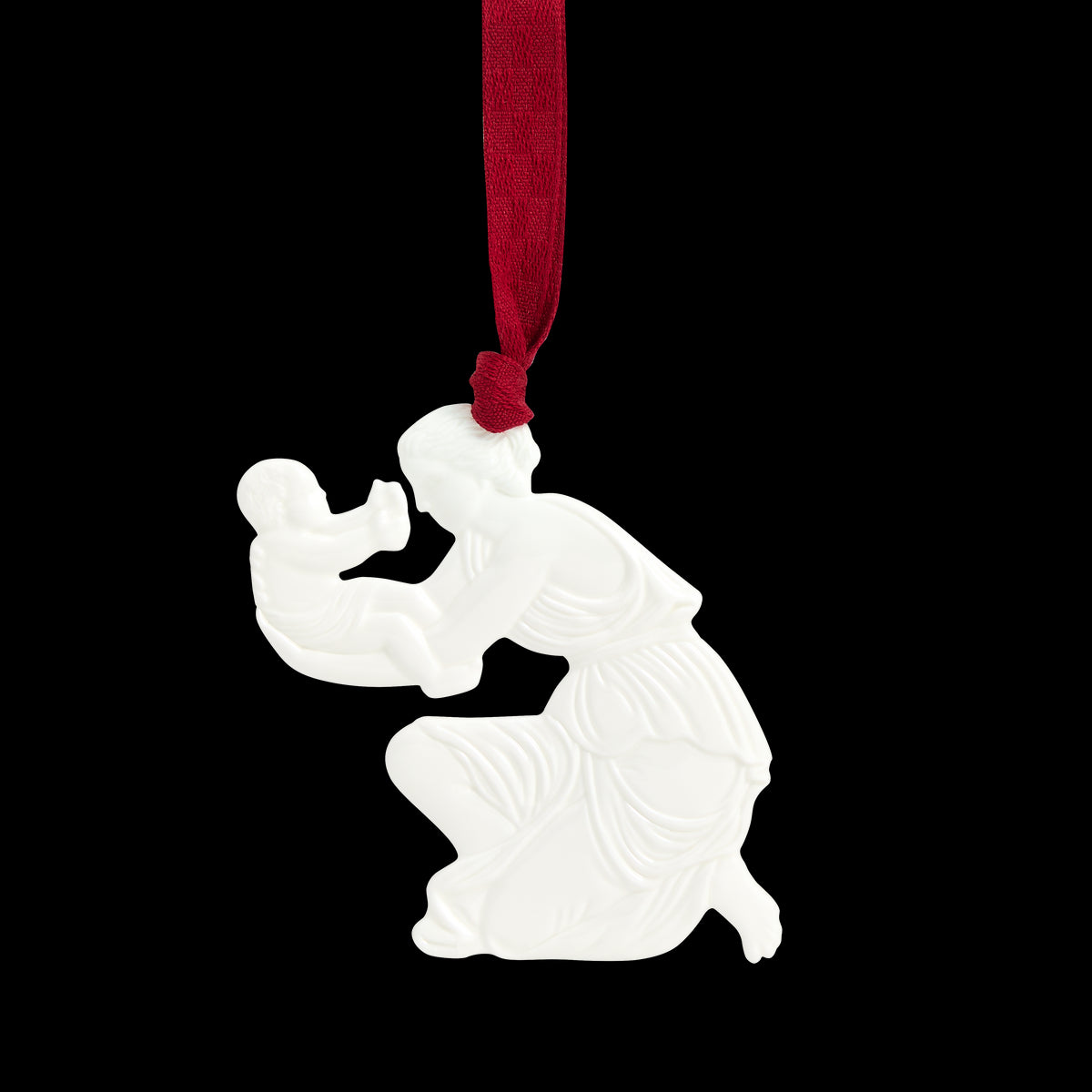 Festive Joy  Ornament White China