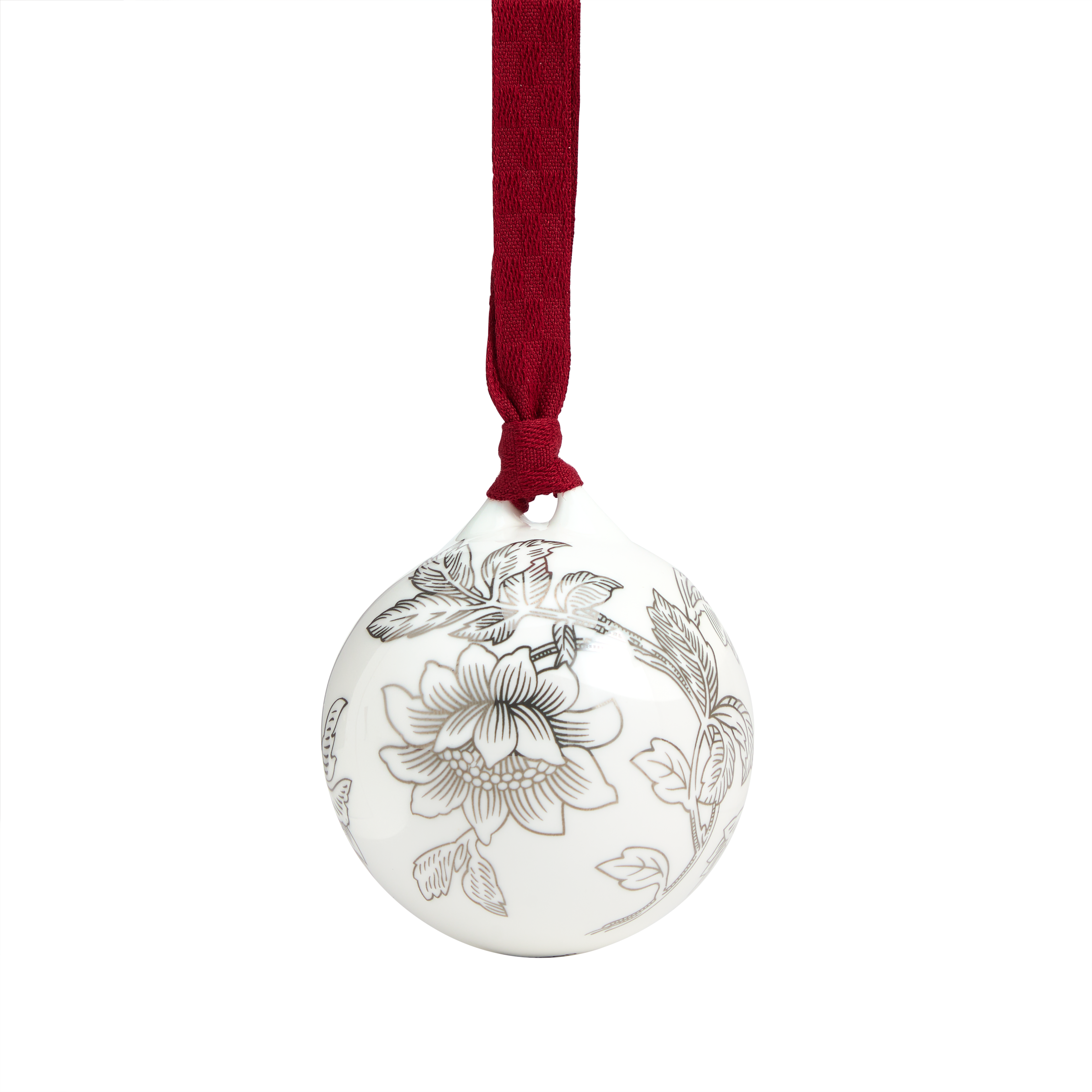 Festive Tonquin Ornament Silver No.2