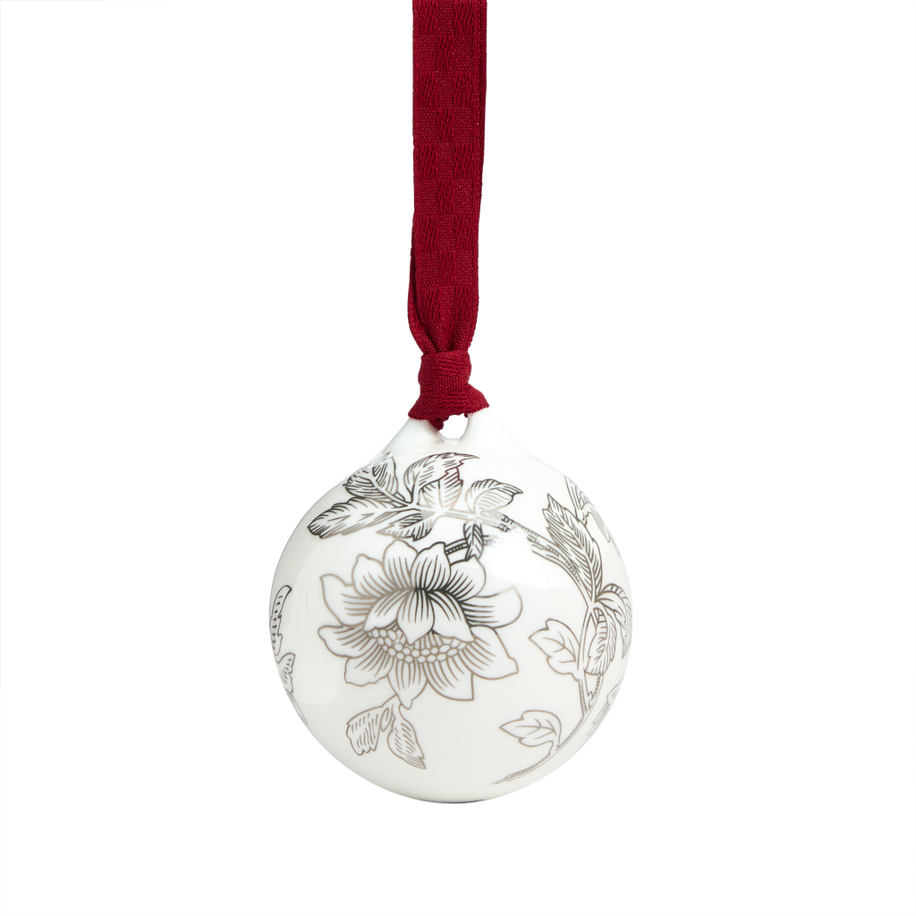 Festive Tonquin Ornament Silver No.2