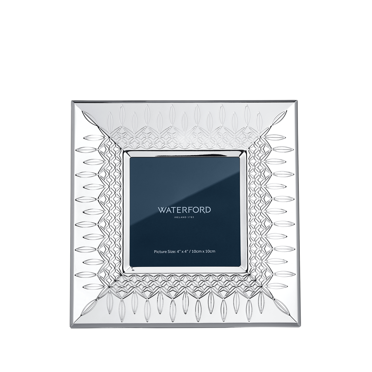 Lismore Photo Frame in Silver 4" x 4"