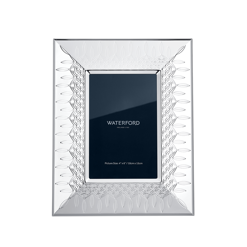 Lismore Photo Frame Silver in 4" x 6"
