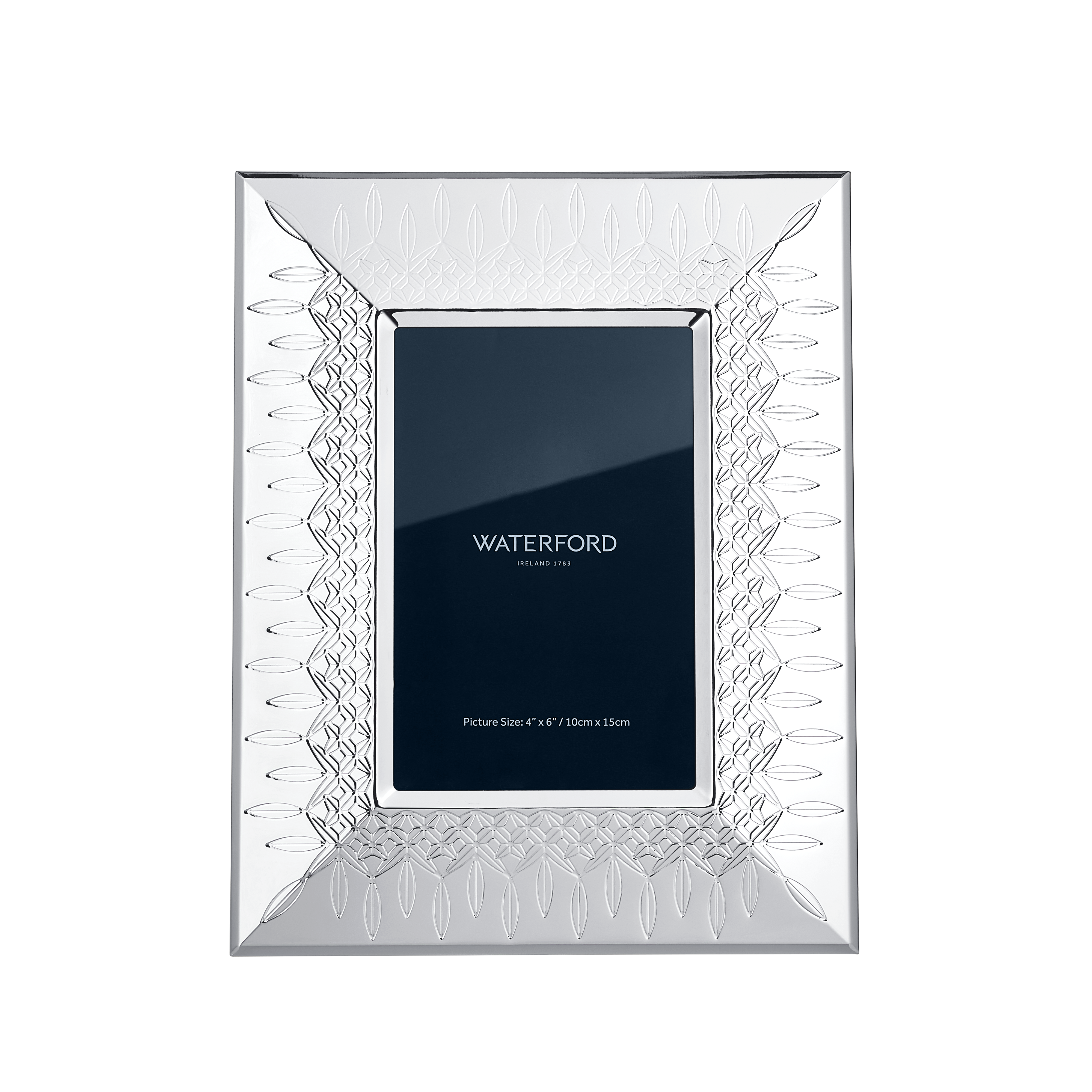 Lismore Photo Frame Silver in 4" x 6"