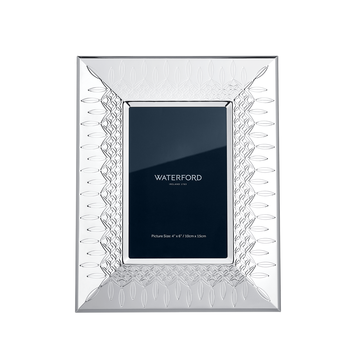 Lismore Photo Frame Silver in 4" x 6"