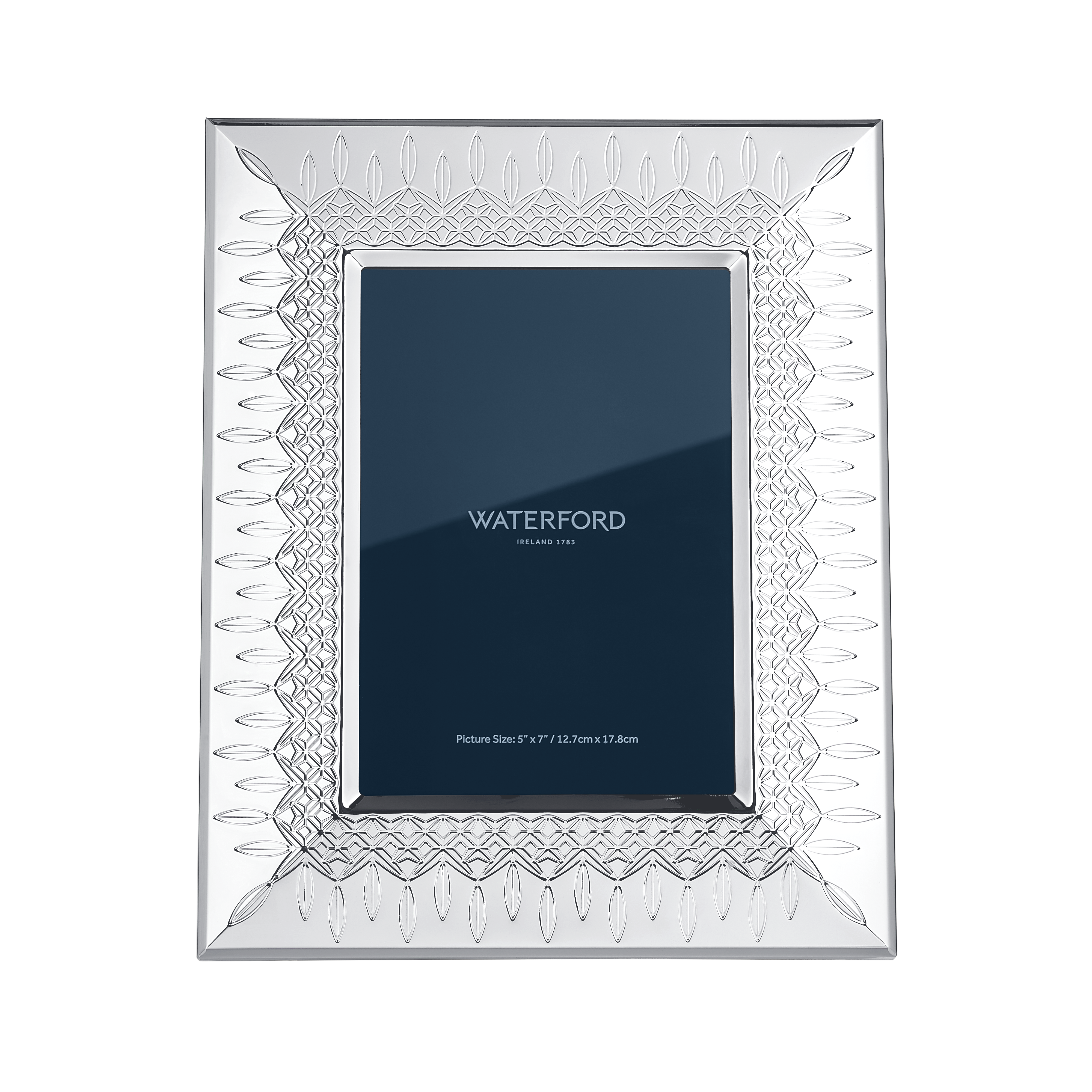 Lismore Photo Frame in Silver 5" x 7"