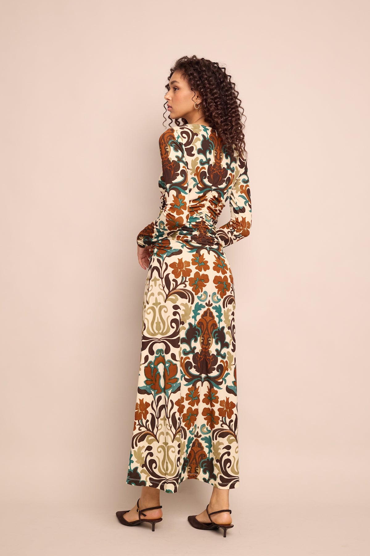 Maisy Dress in Mira Stone