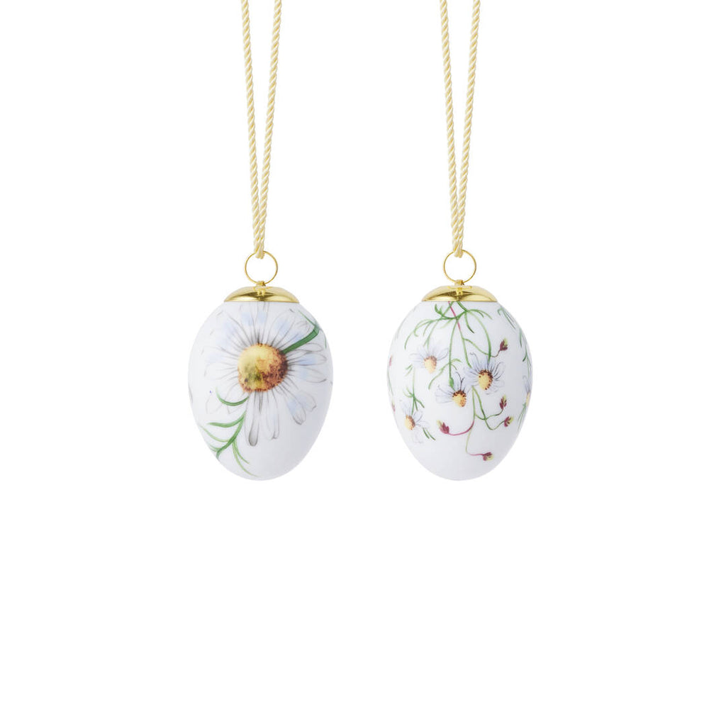 Spring Collection Egg in Chamomile, Set of 2