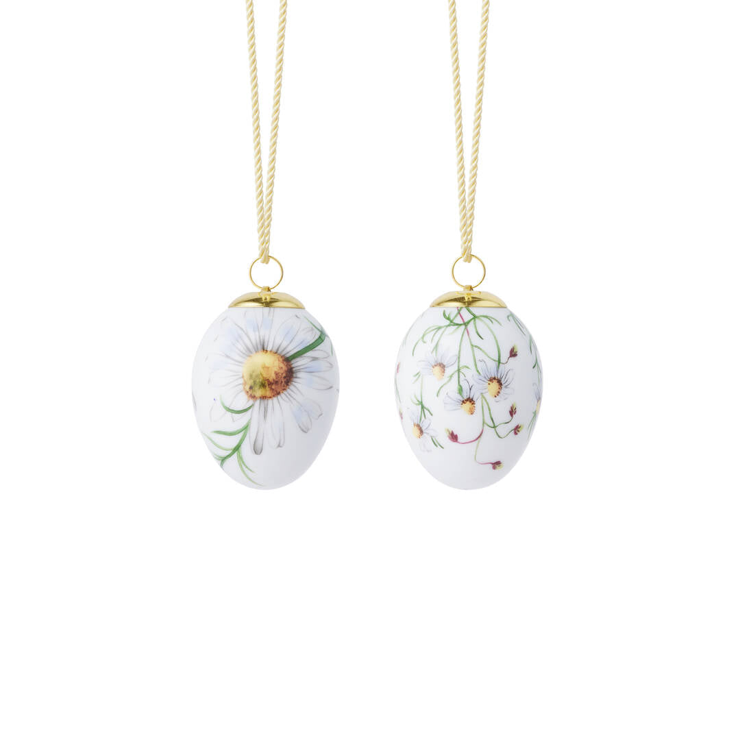 Spring Collection Egg in Chamomile, Set of 2