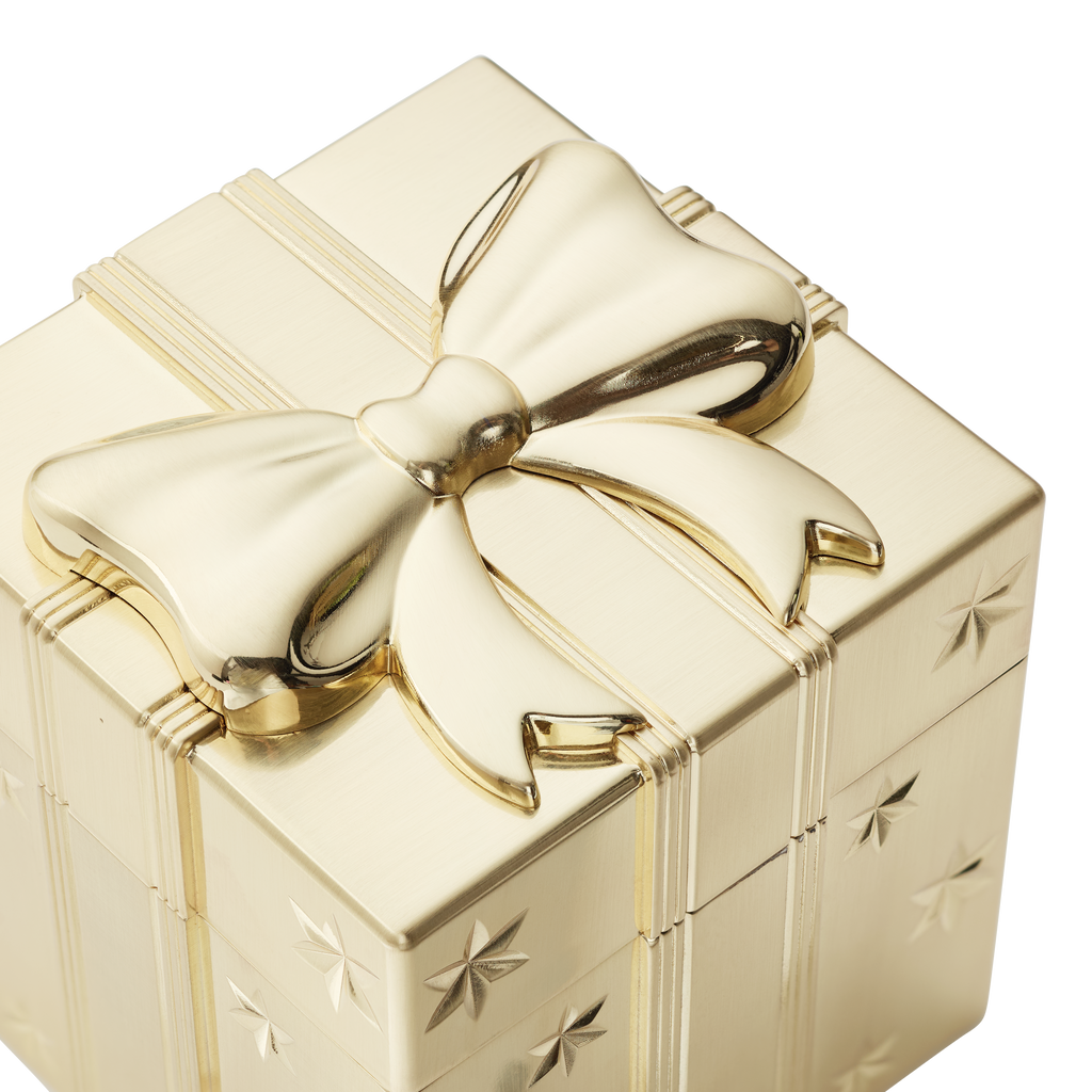 Golden Present Box