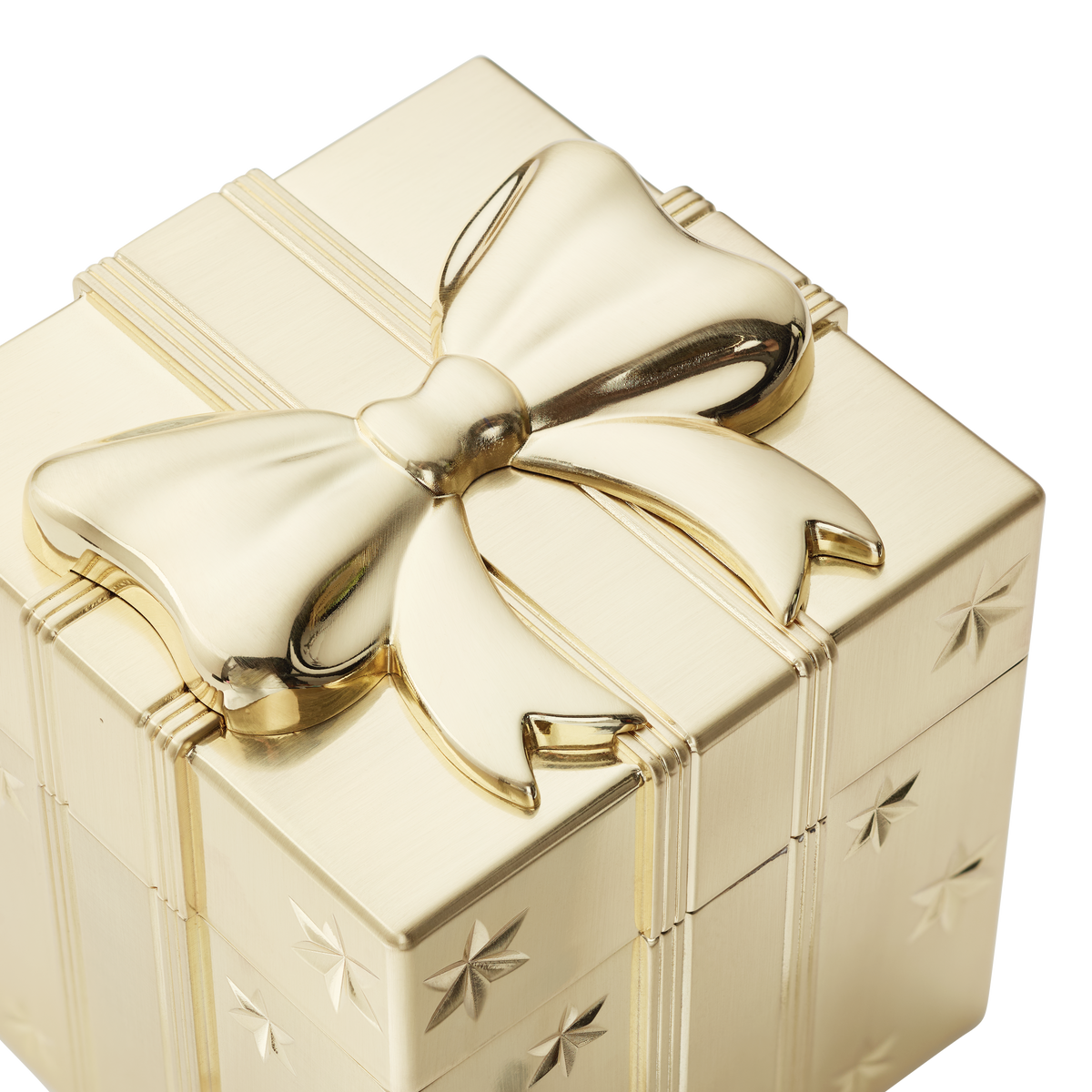 Golden Present Box
