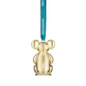 Golden Mouse Ornament