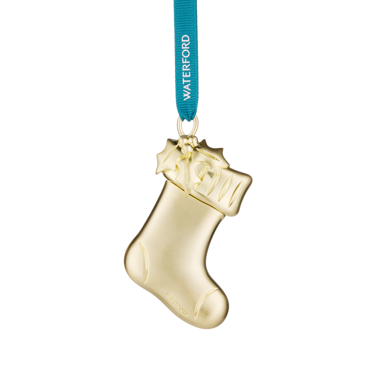 Golden Stocking Ornament