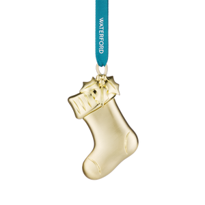 Golden Stocking Ornament