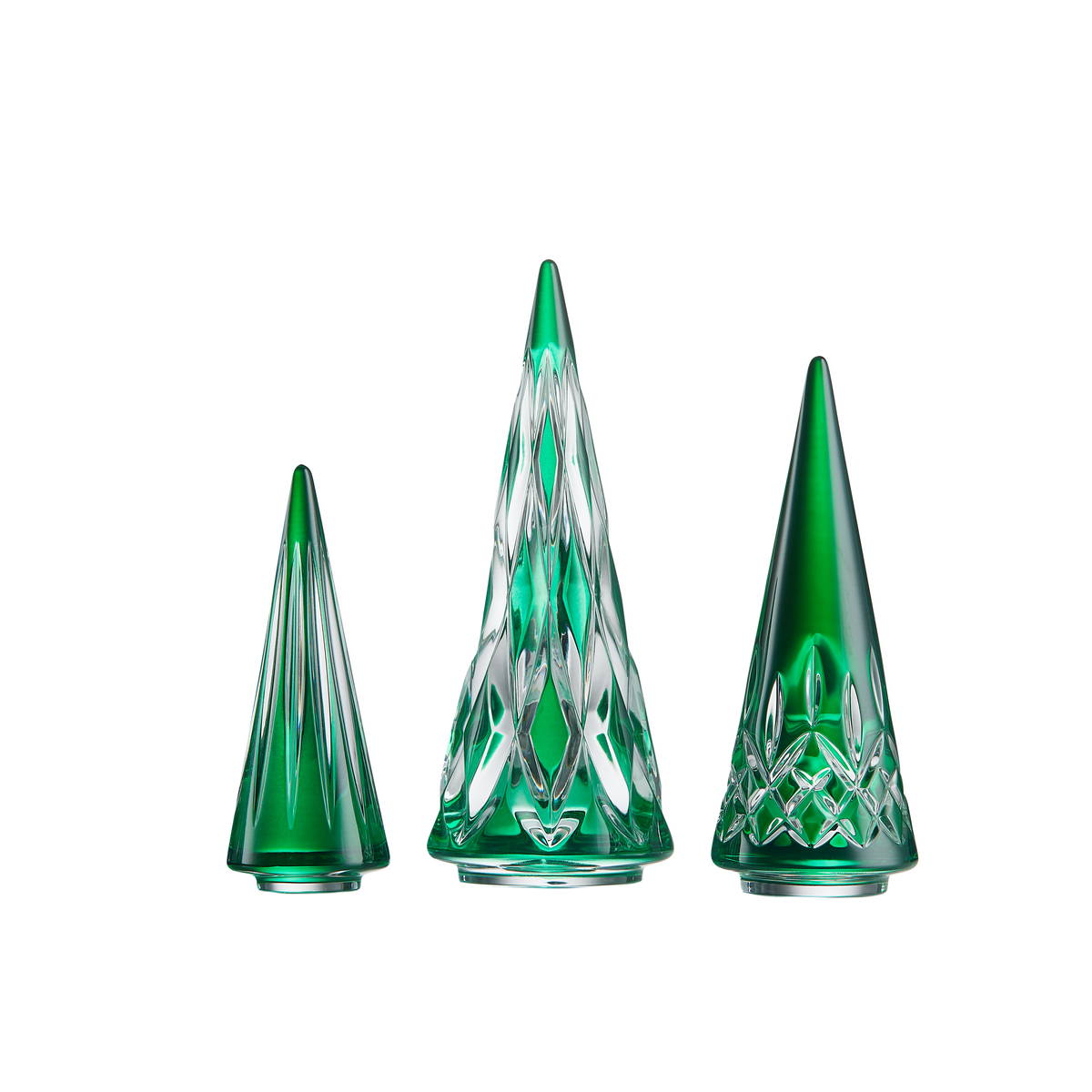 Colored Standing Trees, Set of 3