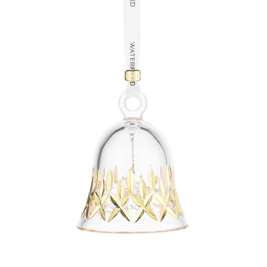 Lismore Bell Ornament Gilded