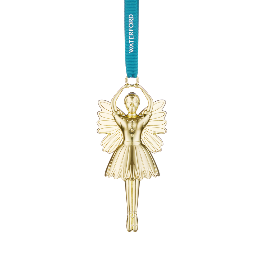 Golden Sugar Plum Ornament