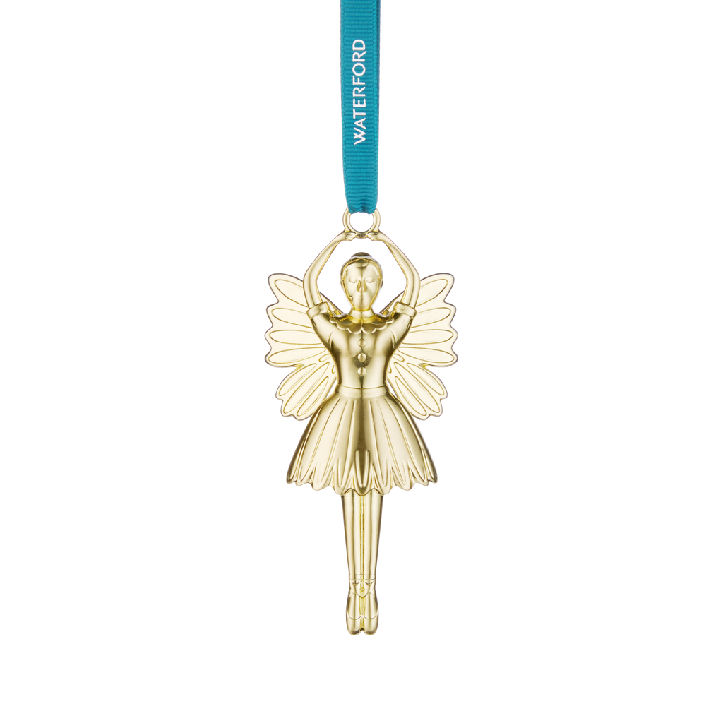 Golden Sugar Plum Ornament