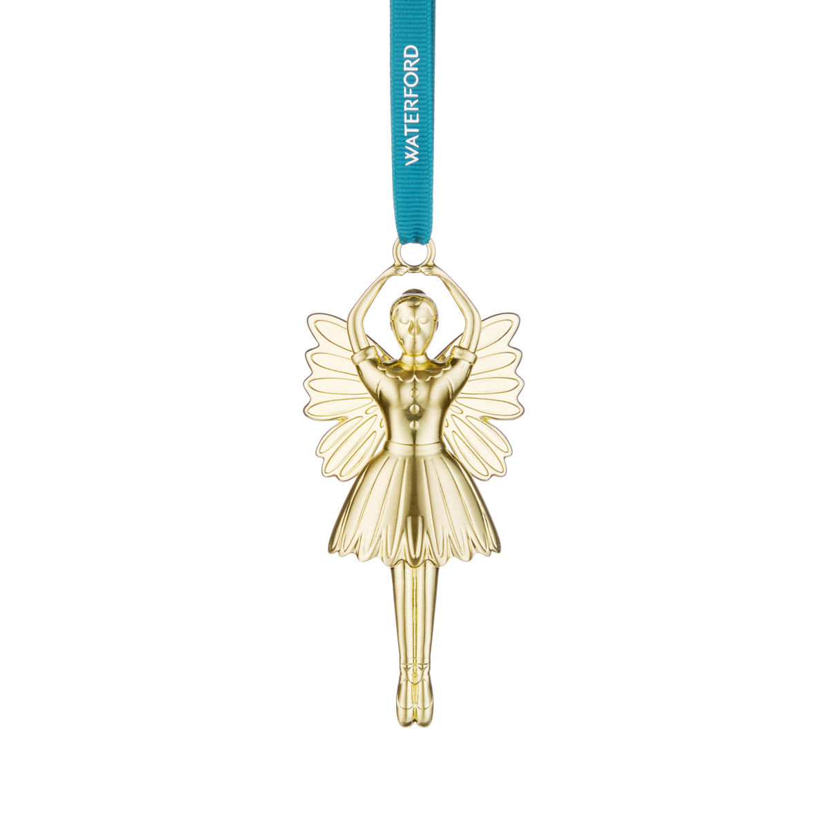 Golden Sugar Plum Ornament