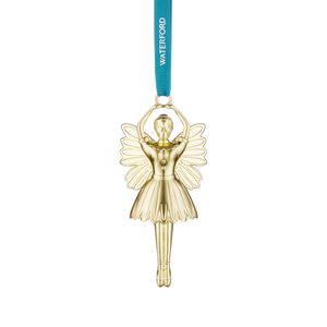 Golden Sugar Plum Ornament