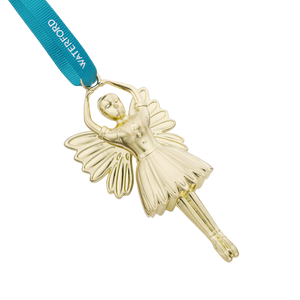 Golden Sugar Plum Ornament