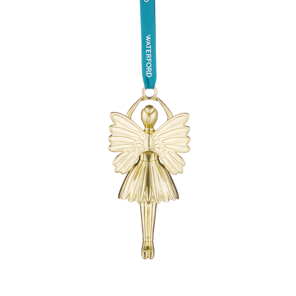 Golden Sugar Plum Ornament
