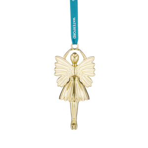 Golden Sugar Plum Ornament
