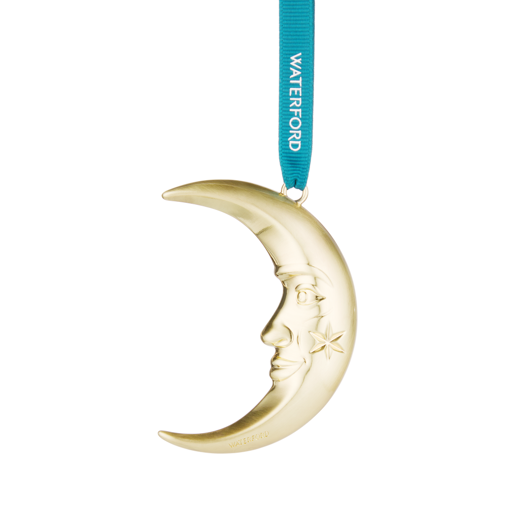 Golden Moon Ornament