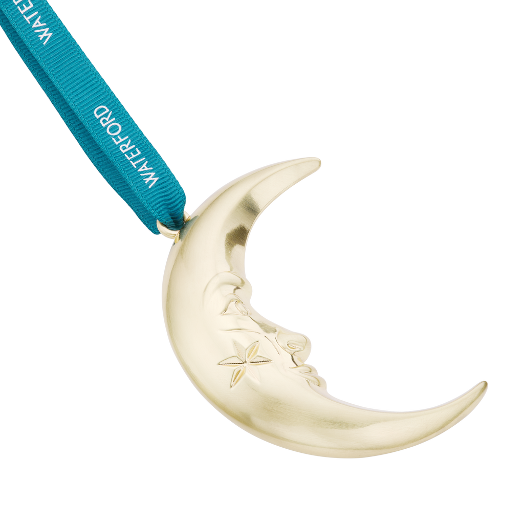 Golden Moon Ornament