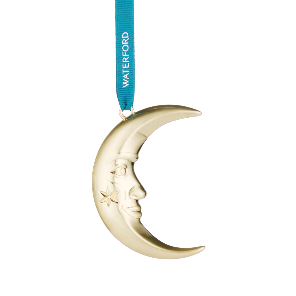 Golden Moon Ornament