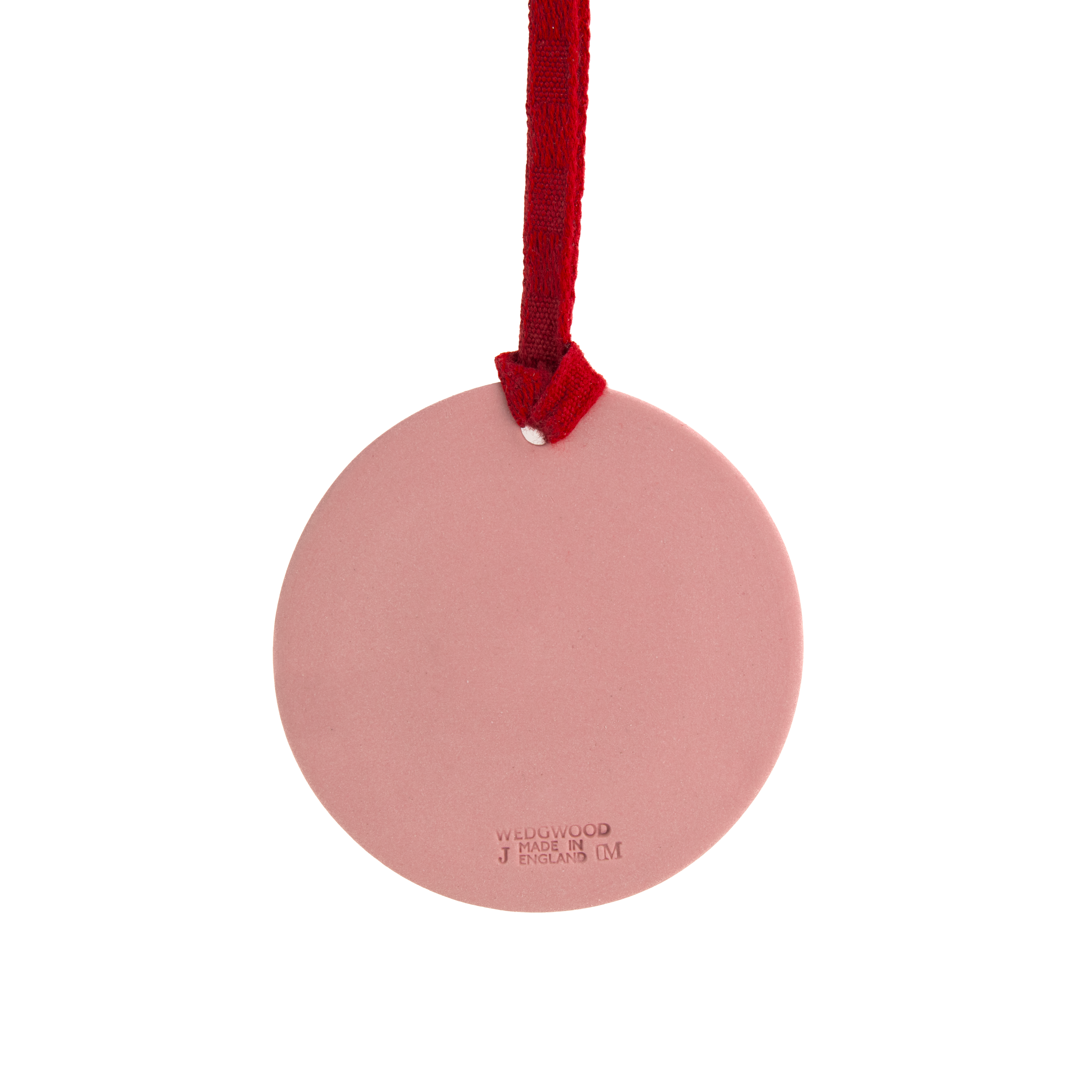 Festive Snowflake Ornament Pink/White