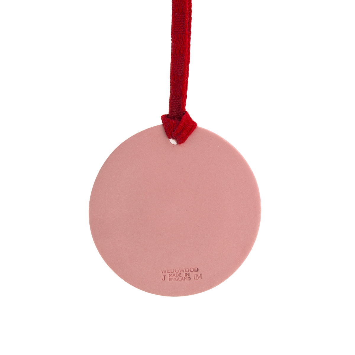 Festive Snowflake Ornament Pink/White