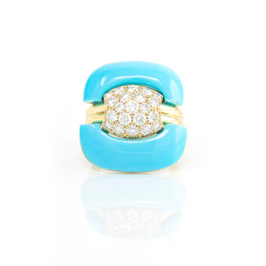 Turquoise Trophy Ring